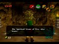 Legend of Zelda Ocarina of Time-Darunia Dances