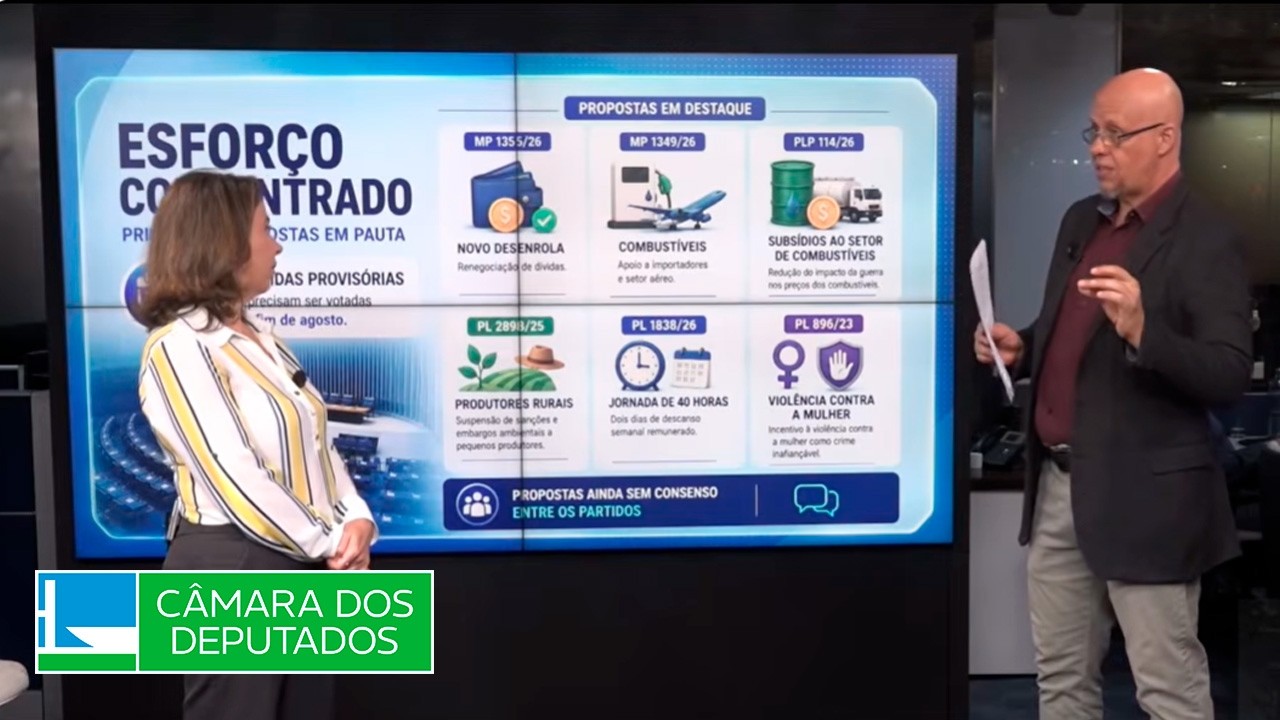*Acompanhe os principais debates nas comissões da Câmara - 10/08/2026 #camaraagora