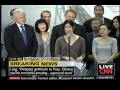 Bill Clinton, Laura Ling, Euna Lee Arrive