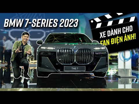 BMW 7 Series 2023: MÀN HÌNH 31 INCH khiến bản thể thao M750e giống một rạp phim di động