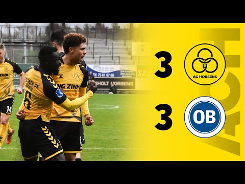 AC Alliance Club Horsens 3-3 Odense BK Boldklub 