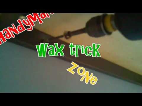 how to sink screws into wood