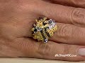 Animal Jewelry -- Tiger Ring by Neda Behnam