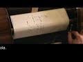 Philip Legg pedals a roll of \"Dizzy Fingers\"