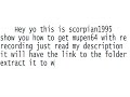 How To Get MUPEN64 WITH RE-RECORDING V8