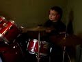 jonathan 4 years playing drums.
swedish kidrocker