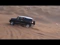 Jeep has trouble, Ali flys by.