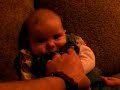 Marlie in overalls