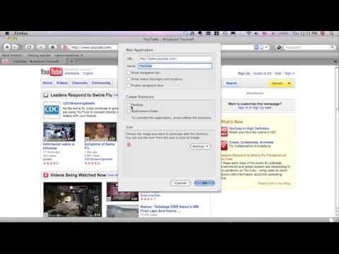 Using Prism for Firefox