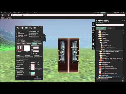 how to make a door in sl