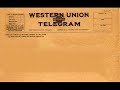 Western Union Telegram: Internet Friendships