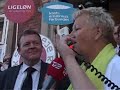 L�kke fik overrakt 135.000 underskrifter af Connie Kruckow