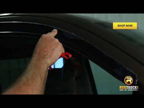 How to Install AVS Seamless Vent Visors on a GMC Sierra