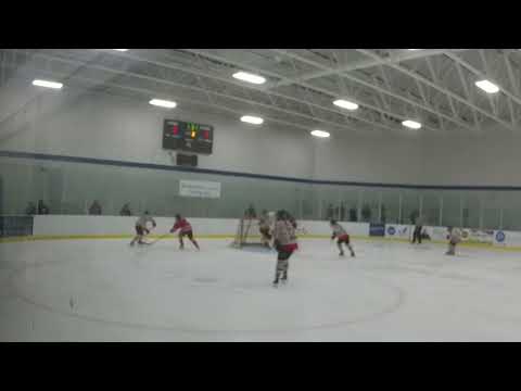 Team Wisconsin U16 vs U18 Stratford Two Nations College Prep Series Side View Condensed Fri, Oct 27 - 5:40 PM at Kennedy Ice Arena - Practice RinkT 37 Saves on 40 Shots in 45 Minutes www.MacyBgoalie.com