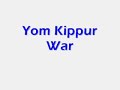 Yom Kippur war Part II