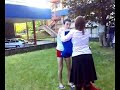 Travestimento da superman per la laurea