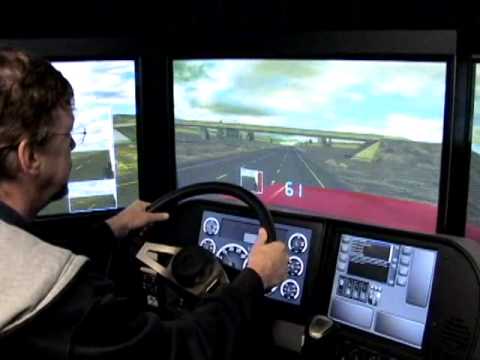 truck driving simulator