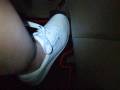 Driving in Reebok Princess Sneakers