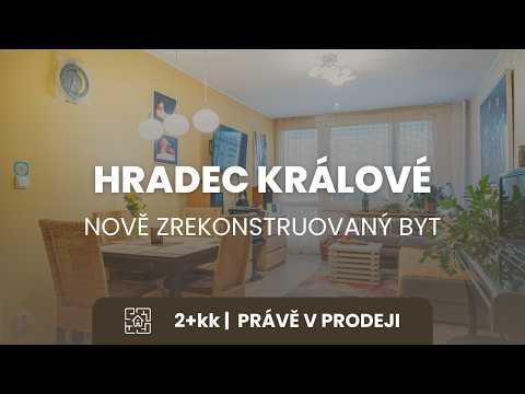 Video Prodej bytu 2kk v Hradci Králové - ulice Jungmannova
