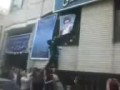 2009 Iranian Revolution - Khamenei's pic is brought down Death to Khamanei  Nov 4