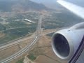Lufthansa Airbus A321 Landing in Malaga 17.07.06