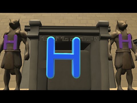 Learn the Letter H - 360° 3D VR Animated Kids Video - YouTube
