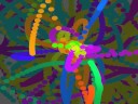 Particle Finger Painting