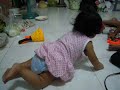 Click here to watch this video Ariya learn to crawl 5 months 2 weeks.AVI