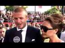 2008 ESPYS RED CARPET ARRIVALS: DAVID & VICTORIA BECKHAM