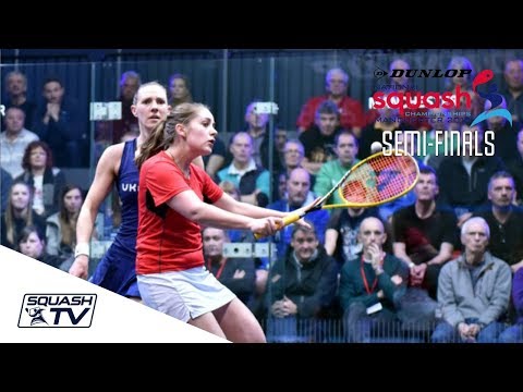 Squash: Dunlop British Nationals 2018 - Women's SF Roundup