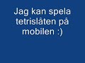 Tetrisl�ten, spelad p� mobilen!