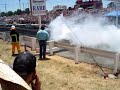 white xy falcon doin a sick burnout at summernats 2006 down at camberra