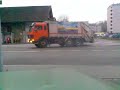Early morning Garbagetrucks exit. Early morning Garbagetrucks exit.