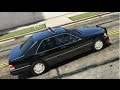Mercedes-Benz S600 (W140) FBI для GTA 5 видео 1
