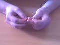 Origami Chopstick Rest Origami Chopstick Rest
