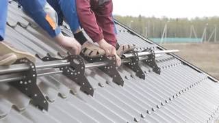 Снегозадержатель NEW трубчатый Grand Line 1м — фото-1150_917