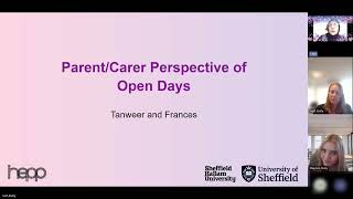 Recording – Making the most of open days