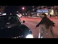 courteney cox , david arquette  and family leave il sole in west hollywood.