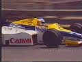 higlights of f1 gp in detroit. commentator keke rosberg.