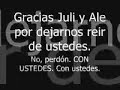 Ale y Juli bailando Tearing It Down