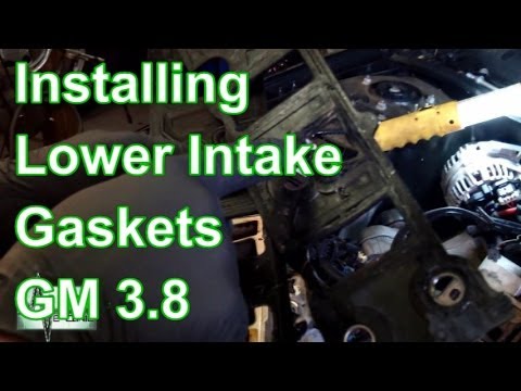 How To Replace Lower Intake Gaskets GM 3.8 V6