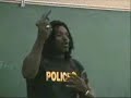 Black Police Agent Gun Accident