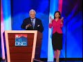 senator ted kennedy is battling brain cancer but made a surprise appearance at the dnc to express his support for barack obama.