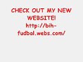 MY NEW REPREZENTACIJA BIH WEBSITE!!