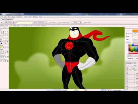 Anime studio pro как сделать кости