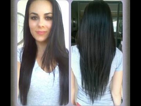 how to trim long hair