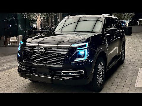 2025 NISSAN Patrol Platinum 3.8L V6: Black Metallic | Ultra-Luxury SUV