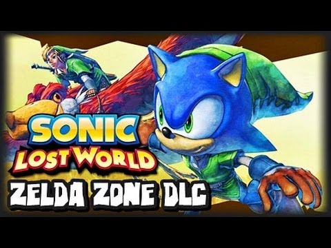 Sonic Lost World Wii U - (1440p) Zelda Zone Free DLC Playthrough
