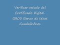 Comprobar estado del Certificado Digital.wmv