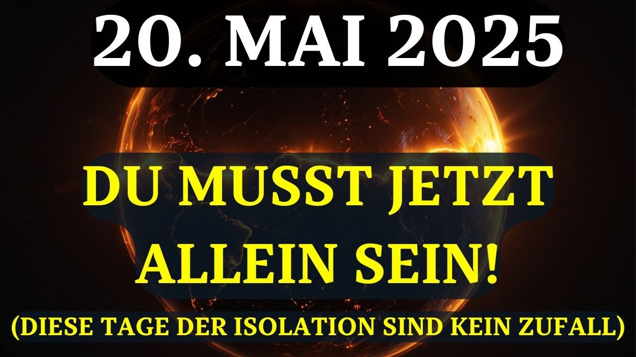 Du musst es bis morgen hören! Warum du ALLEIN sein solltest, wenn die Sonne in Zwillinge tritt!